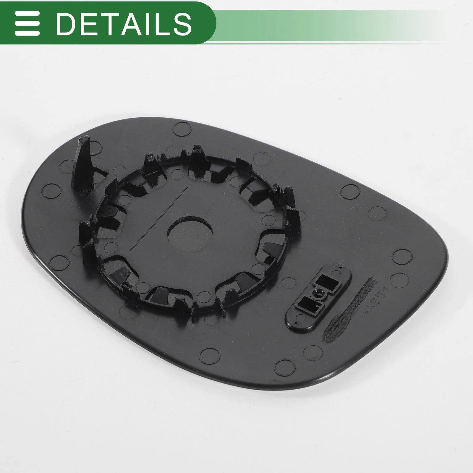 Right Side White Convex Mirror Glass for Ford Ka (2008–2017)