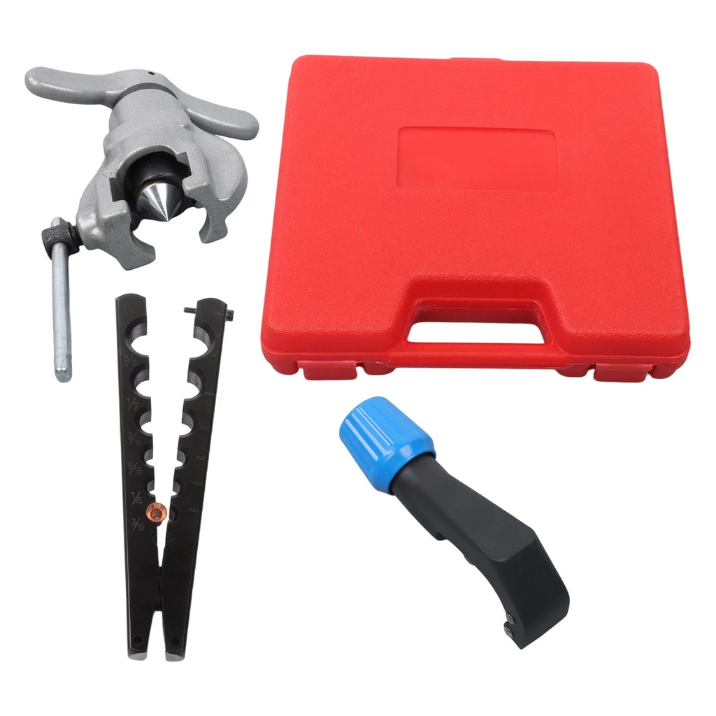 Eccentric Flaring Tool Kit with Tube Cutter for HVAC Refrigeration