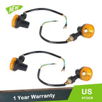 Set of 4 Turn Signal Blinkers for Yamaha Kawasaki Honda Motorcycle