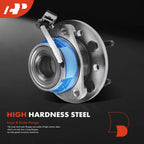 2X Front Wheel Hub & Bearing Assembly with ABS Sensor for Chevy Malibu (2013-2015)