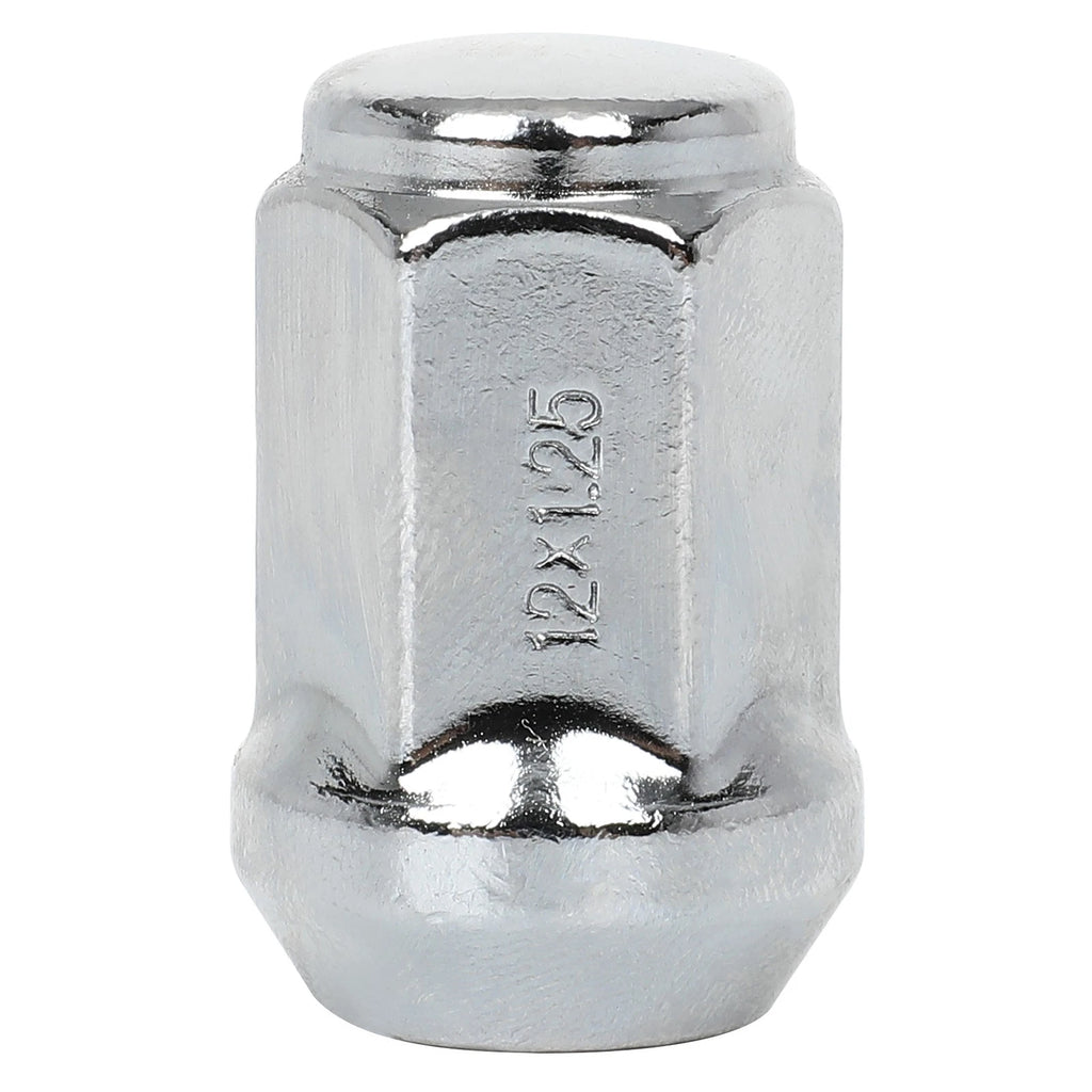 Set of 20 Chrome Bulge Acorn Lug Nuts for Nissan Infiniti