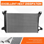 Aluminum Radiator for Ford F150/F250/F350 (1985–1996) DPI-1452