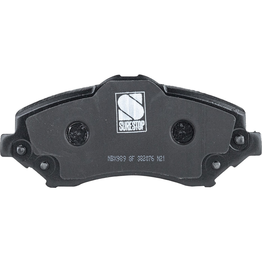 Disc Brake Rotor and Pad Kit for Grand Caravan (2008–2012)