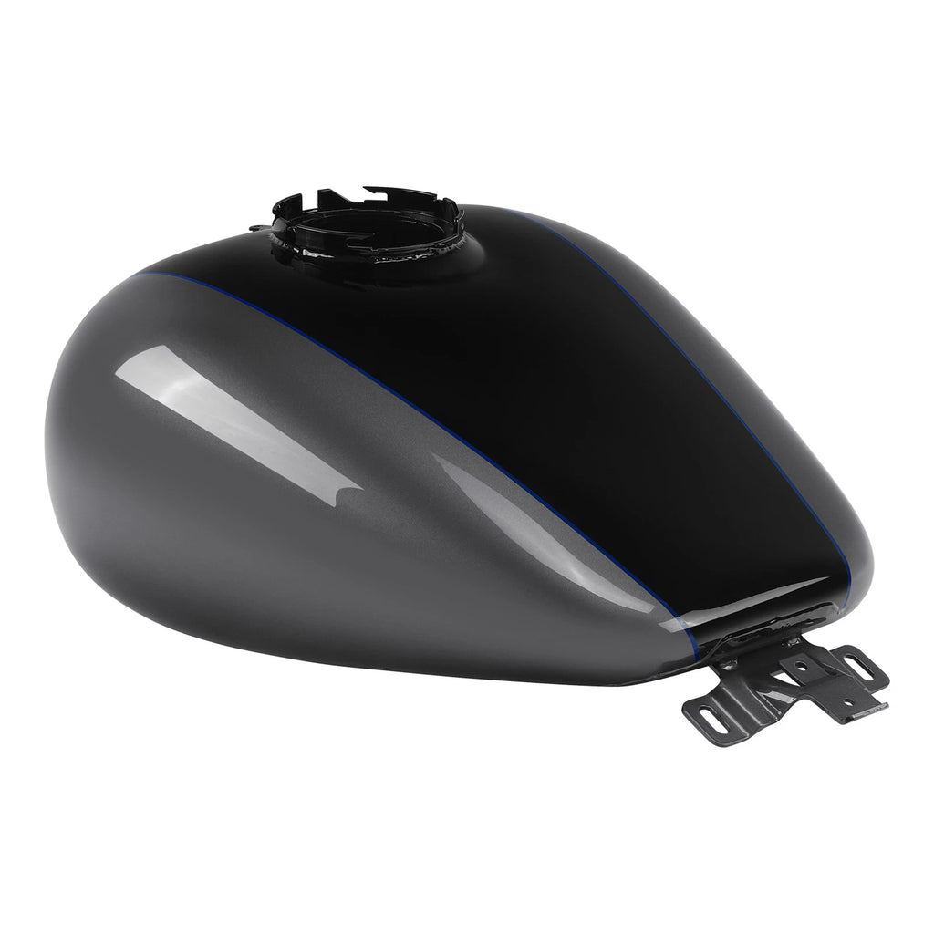 Fuel Gas Tank for Harley Touring (2008–2024) Gauntlet Gray Metallic/Vivid Black