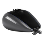 Fuel Gas Tank for Harley Touring (2008–2024) Gauntlet Gray Metallic/Vivid Black