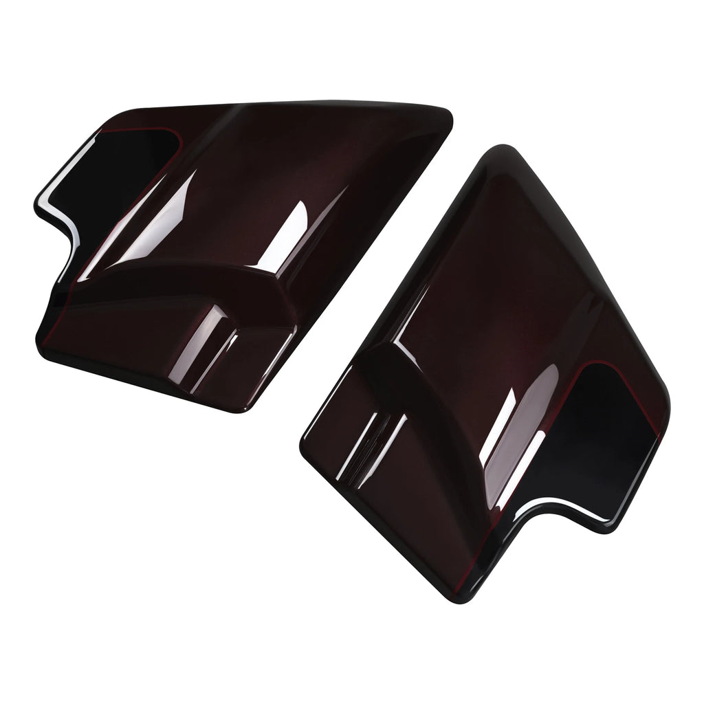 Battery Side Covers for Harley Touring (2009–2023) Midnight Crimson/Vivid Black