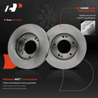 Front Disc Brake Rotors for Kia Sorento (2007-2009)