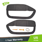Set of 2 Leather Door Panel Inserts for Ford Mustang (2005–2009)