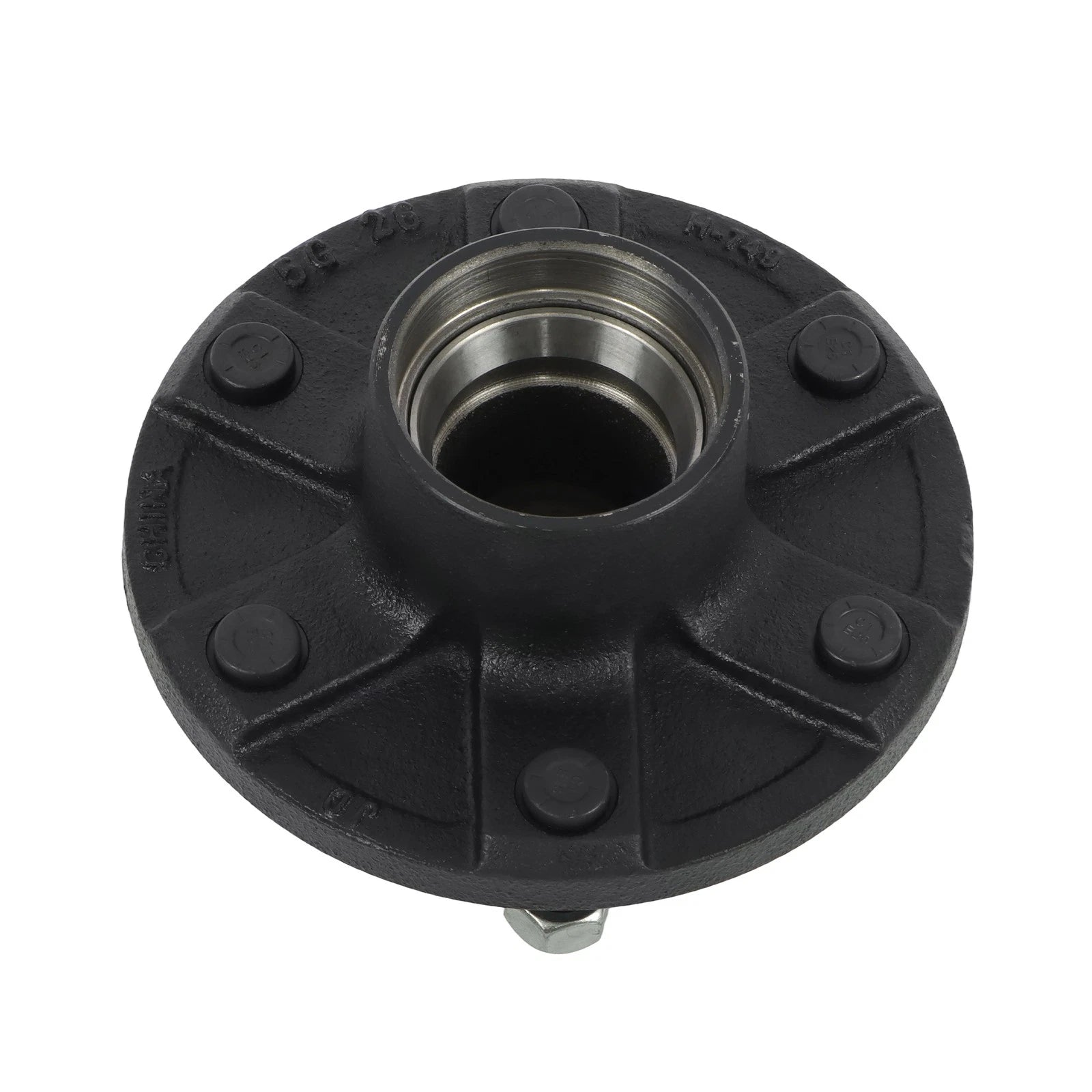 Trailer Hub Kit for 3500lbs Axle 6 on 5.5" (Round)
