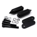 Black Spike Frame Slider Crash Protector for Honda CBR1000 (2004–2005)