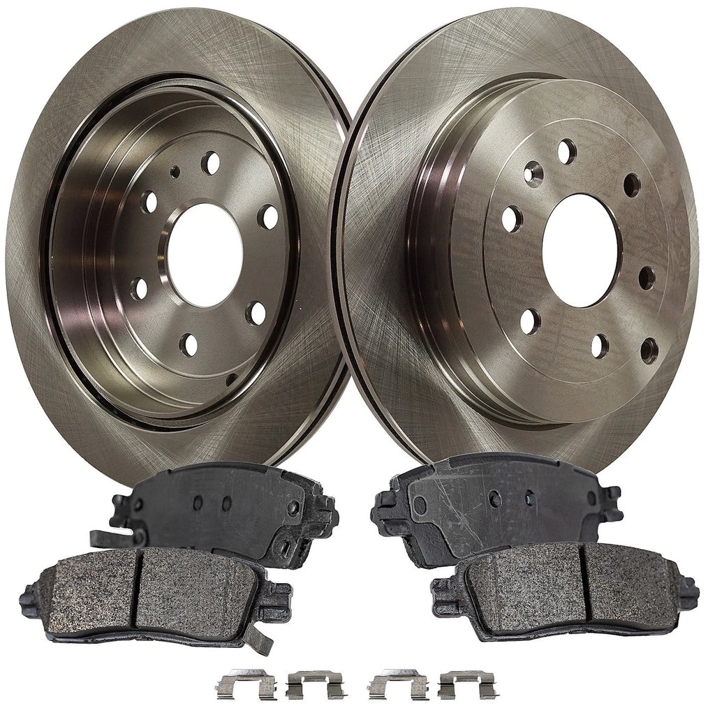 Brake Disc and Pad Kit for Chevrolet Traverse Buick Enclave (2011)