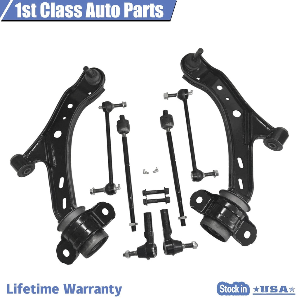 Front Suspension Lower Control Arms & Tie Rods for Ford Mustang (2005–2010)