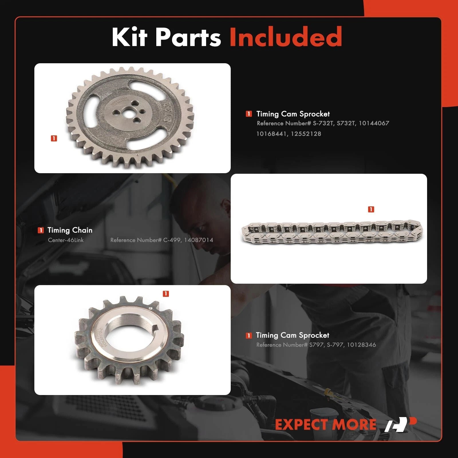 Timing Chain Kit for Chevrolet Tahoe 1996-2000