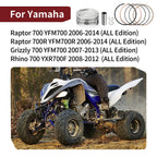102mm STD Forged Piston & Rings Kit for Yamaha Grizzly Rhino Raptor 700 (2007–2014)