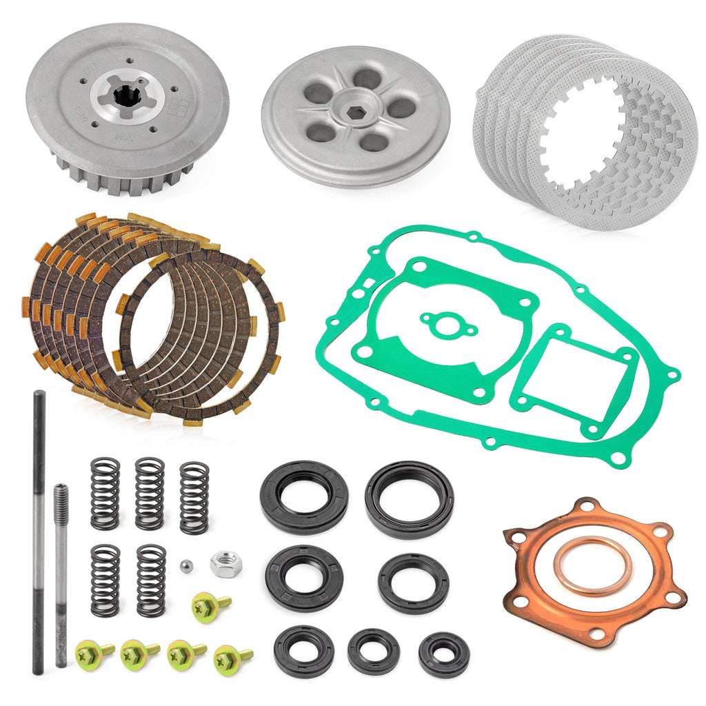 Clutch Plates Kit & Gasket for Yamaha Blaster YFS200 (1988–2006)