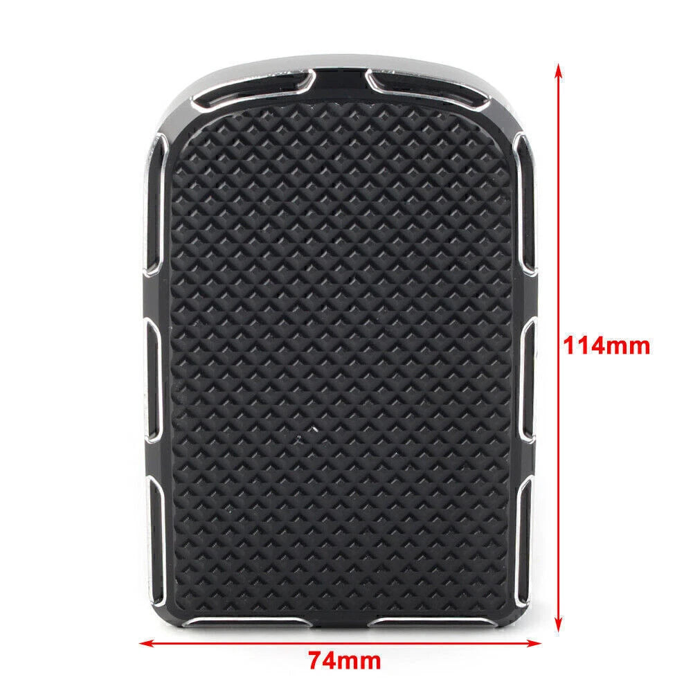 Brake Pedal Pad Cover for Harley Road Glide, Street Glide, Softail, Fatboy (FLST)