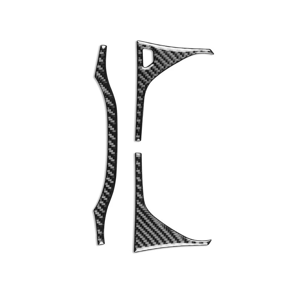 Dashboard Instrument Frame Cover Trim for Audi Q5 SQ5 (2018–2022) Carbon Black