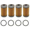 Set of 4 Fuel Filters for Mahindra (Replaces 14571000010)