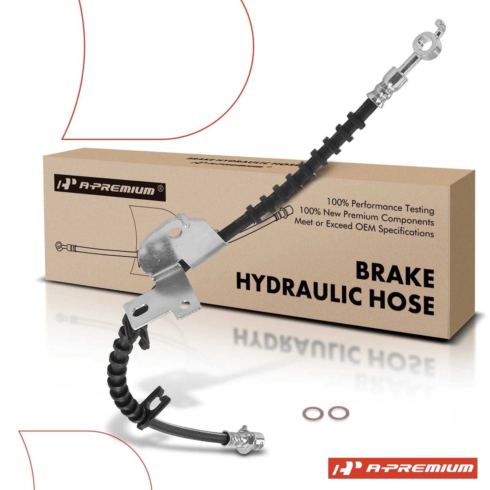 Front Left Brake Hydraulic Hose for Ford F-150 (2017–2020) Turbo