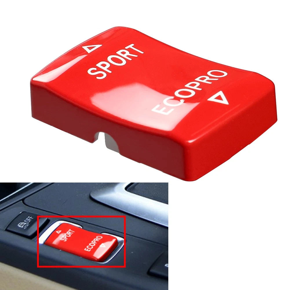 Gear Mode Switch Button Trim for BMW 1 2 3 4 Series (F20 F21 F22 F23 F30 F32) Red