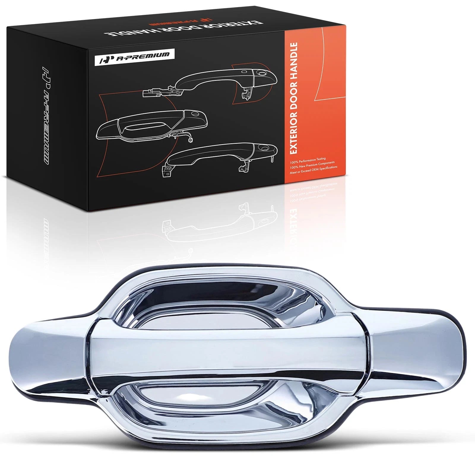 Rear Left Exterior Door Handle for Chevy Colorado GMC Canyon (2004–2012)