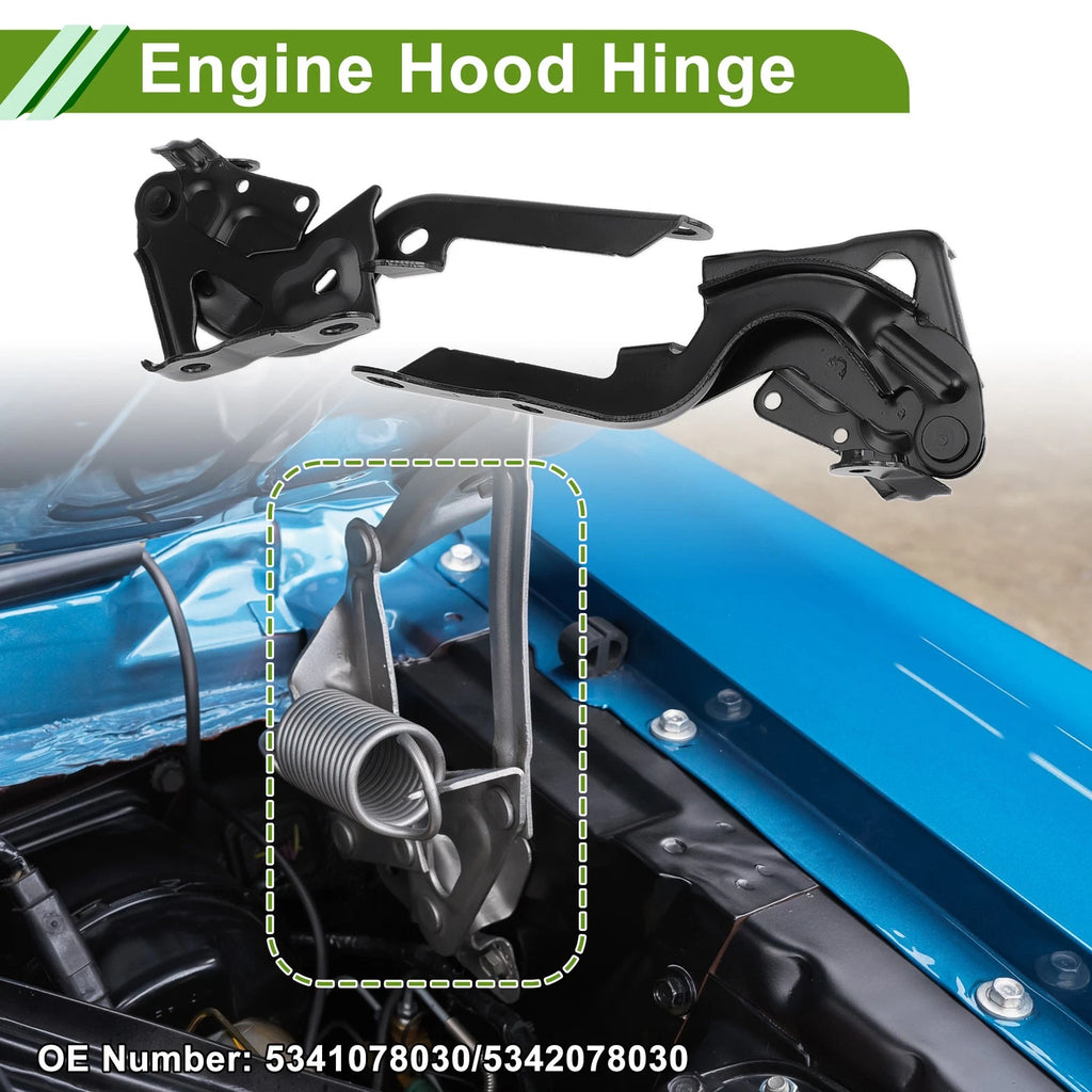 Hood Hinges for Lexus NX200t (2015–2018) 1 Pair No. 5341078030