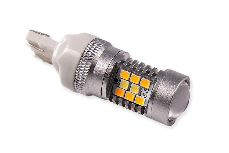 LED Switchback Turn Signal Bulb Replacement for Diode Dynamics 7443 (HP24)