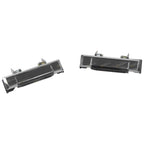 External Front LH + RH Set Chrome Door Handle Set for Landcruiser HZJ75 FZJ75