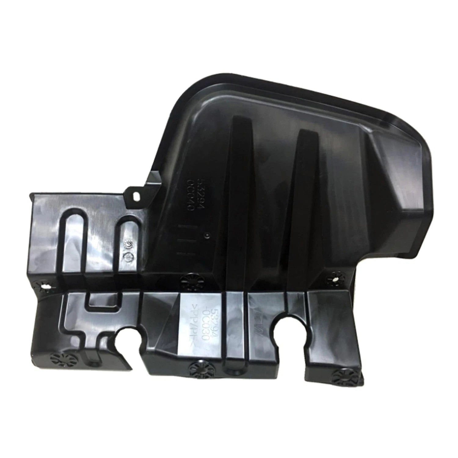 Replacement Polypropylene Driver Side Grille Air Deflector-See Compatible Chart