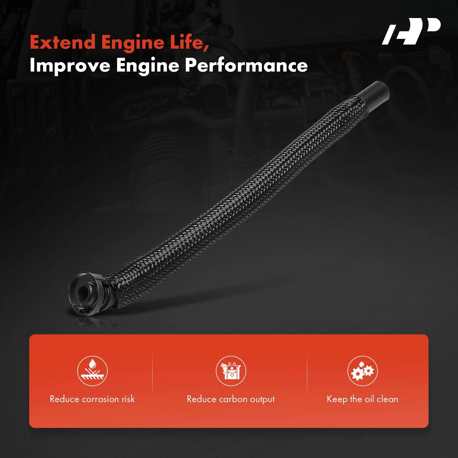 Crankcase Breather Hose for BMW X3 Z4 Z3 528i 323Ci 323i 325Ci 325xi (2000–2010)