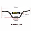7/8'' Handle Bar for Atomik Thumpstar TDR Pitpro ATV Motorcycles (Black Blue)