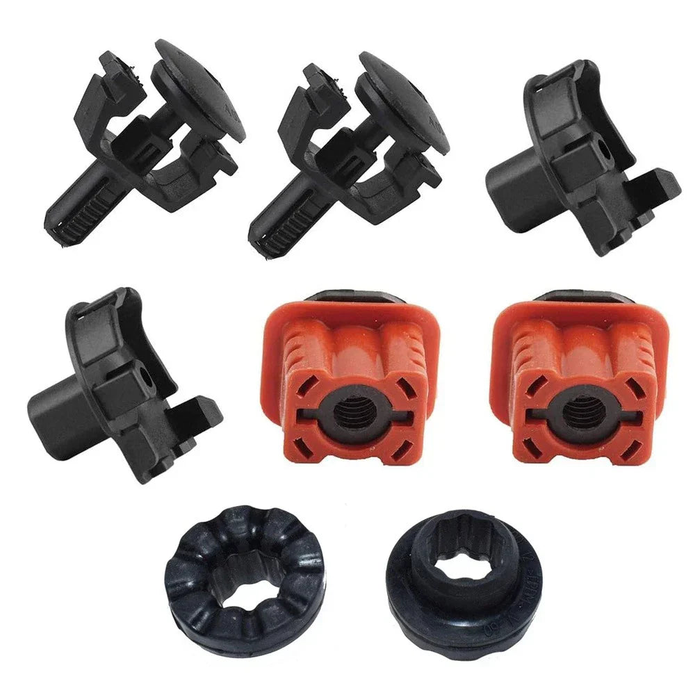 Radiator Mounting Bracket & Bushing Kit for Benz E350 C350 E500 C63 (2006-2016)