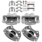4X Brake Caliper Complete Set for Chevrolet Silverado GMC Sierra 1500 (1999–2002)