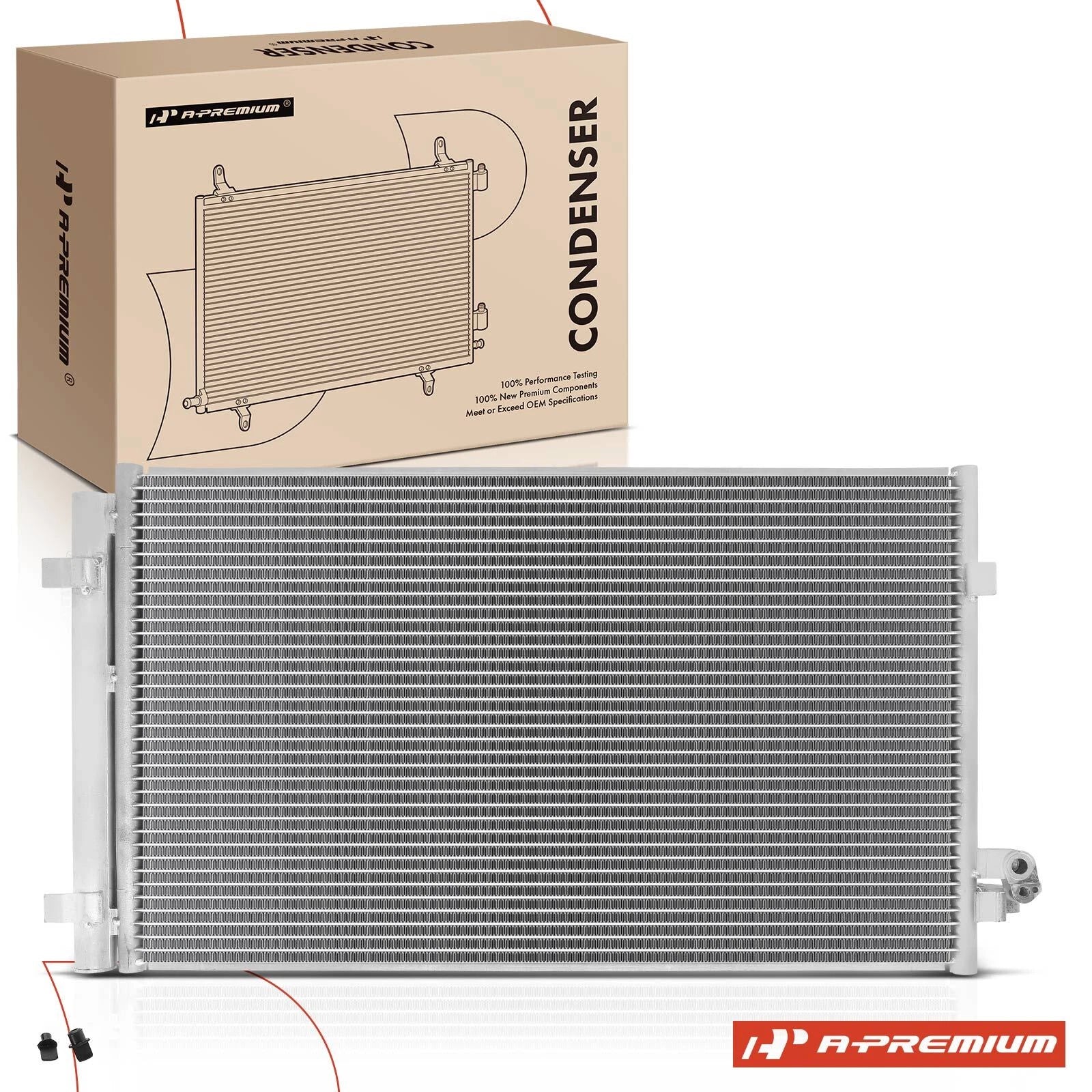 A/C Condenser with Bracket & Receiver Drier for BMW 750i xDrive (2016–2021)