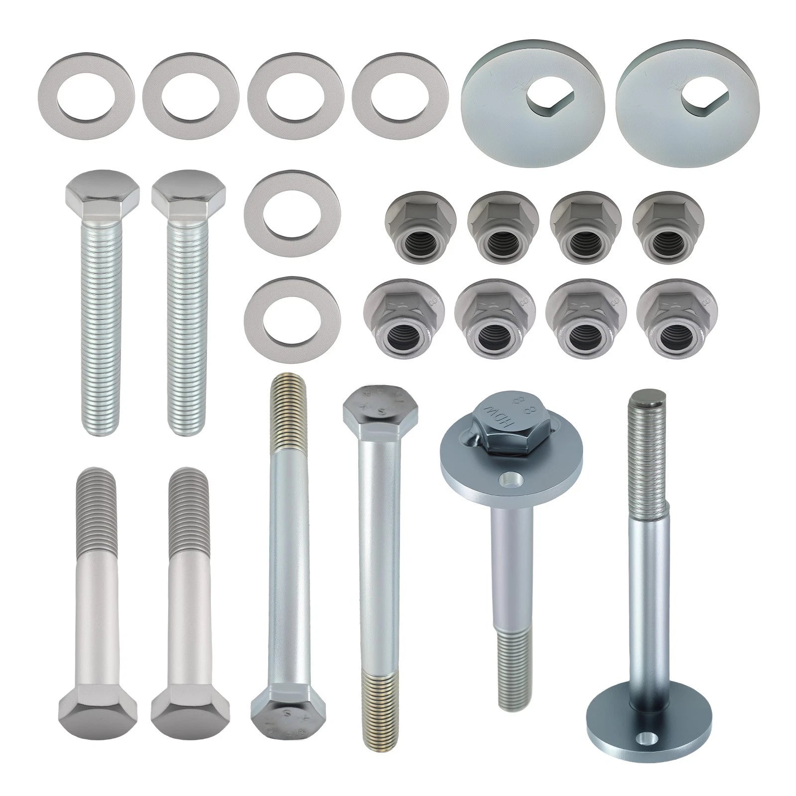 Control Arms Cam Bolts + Hardware Set for Dodge Ram 1500/2500/3500 (2002–2009)