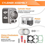 Cylinder Piston Gasket Set for Honda Sportrax TRX400EX (1999–2008)