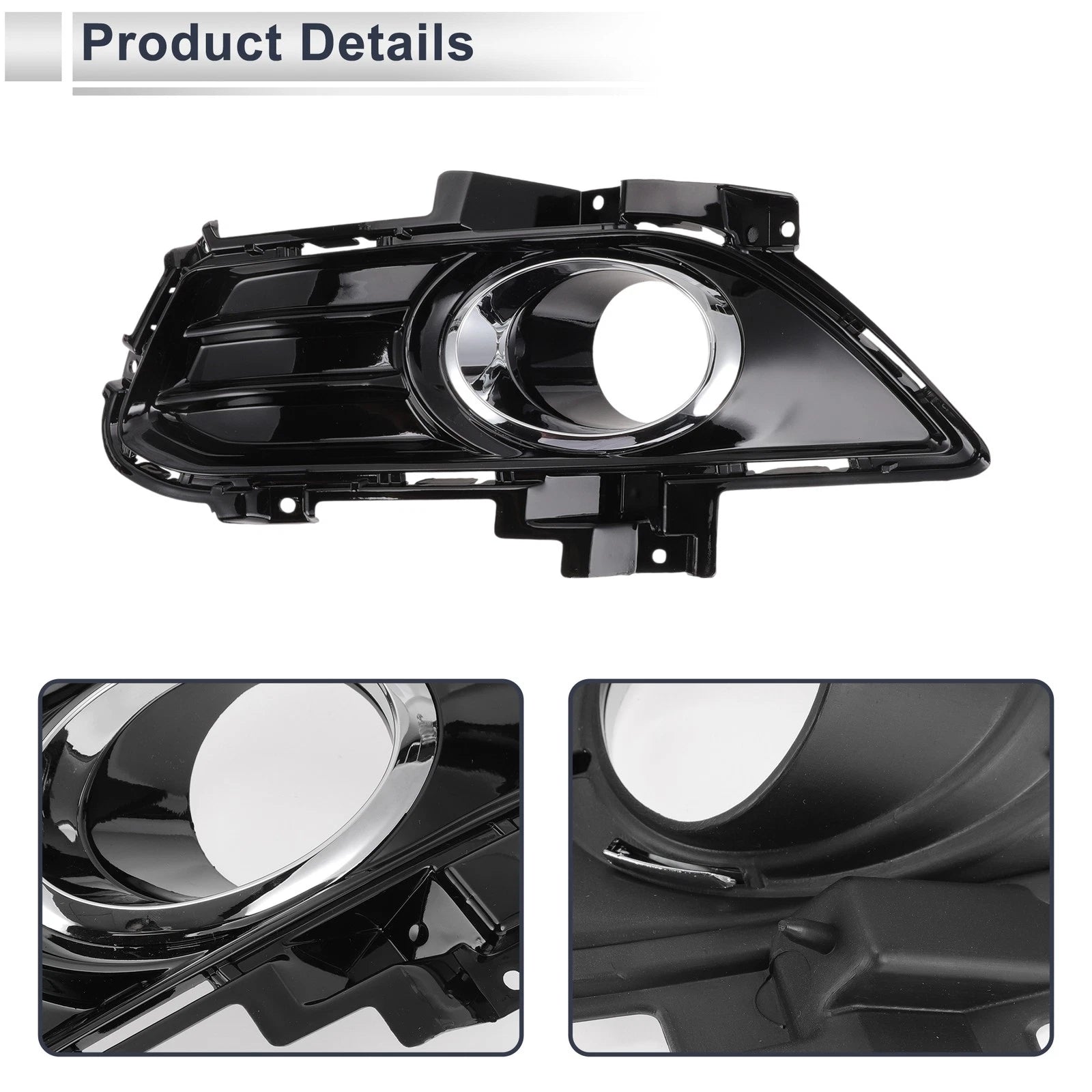 1 Pc Fog Light Grill for Ford Fusion (2013–2016) No.DS7319953TAW