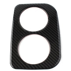 Carbon Fiber Rear Water Cup Panel Cover Trim for Subaru Forester (2013–2018)