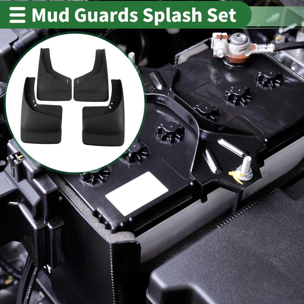 Mud Flaps Splash Guards for Chevrolet Silverado (1999–2006) W/ Mounts