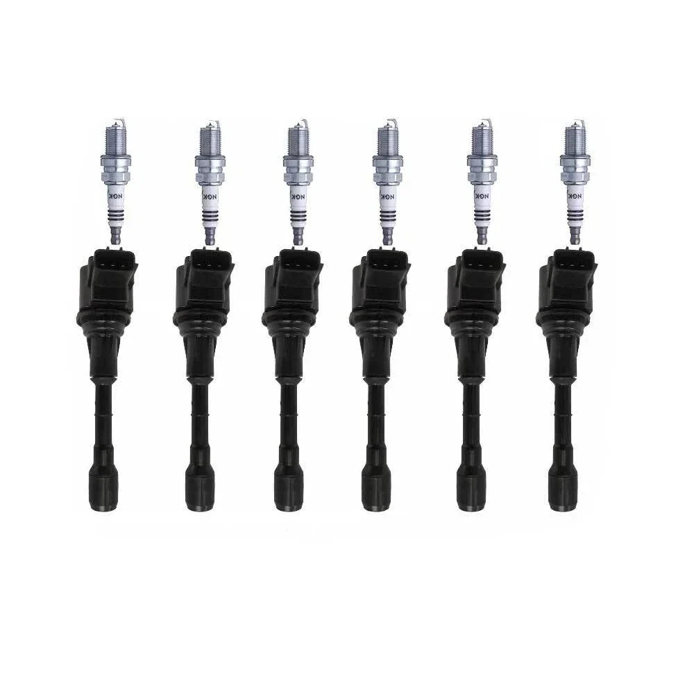 6 x Ignition Coils & 6 x Spark Plugs for Nissan Pathfinder R52 (2017-2021)