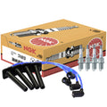 Set of 4 NGK Standard Spark Plugs for Mazda Protege 1.8 L4 (1999–2003)