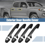 8pcs ABS Carbon Fiber Door Handle Cover Trim for Toyota Tacoma (2016–2021)