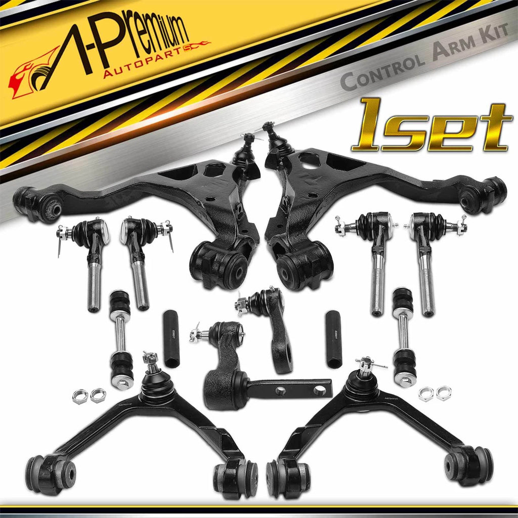 Set of 14 Control Arms with Ball Joints for Ford F-150 F-250 (1997–2003)