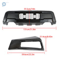 Steel Black Front Bumper with LED Lights for Ford F-150 (2009–2014)