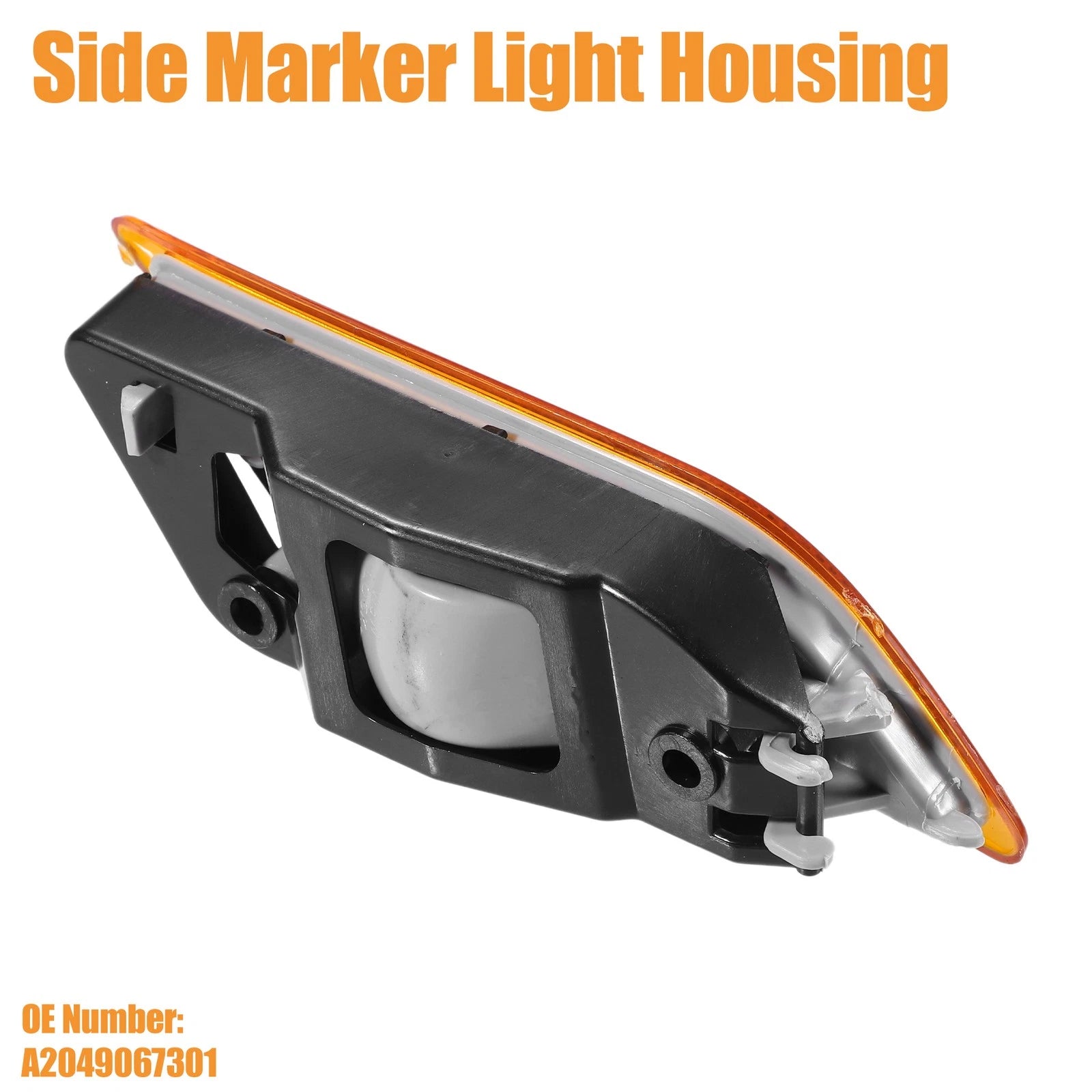 Auto Side Marker Lights Housing for Mercedes-Benz C250 (2012–2015) No.A2049067301 745060297976