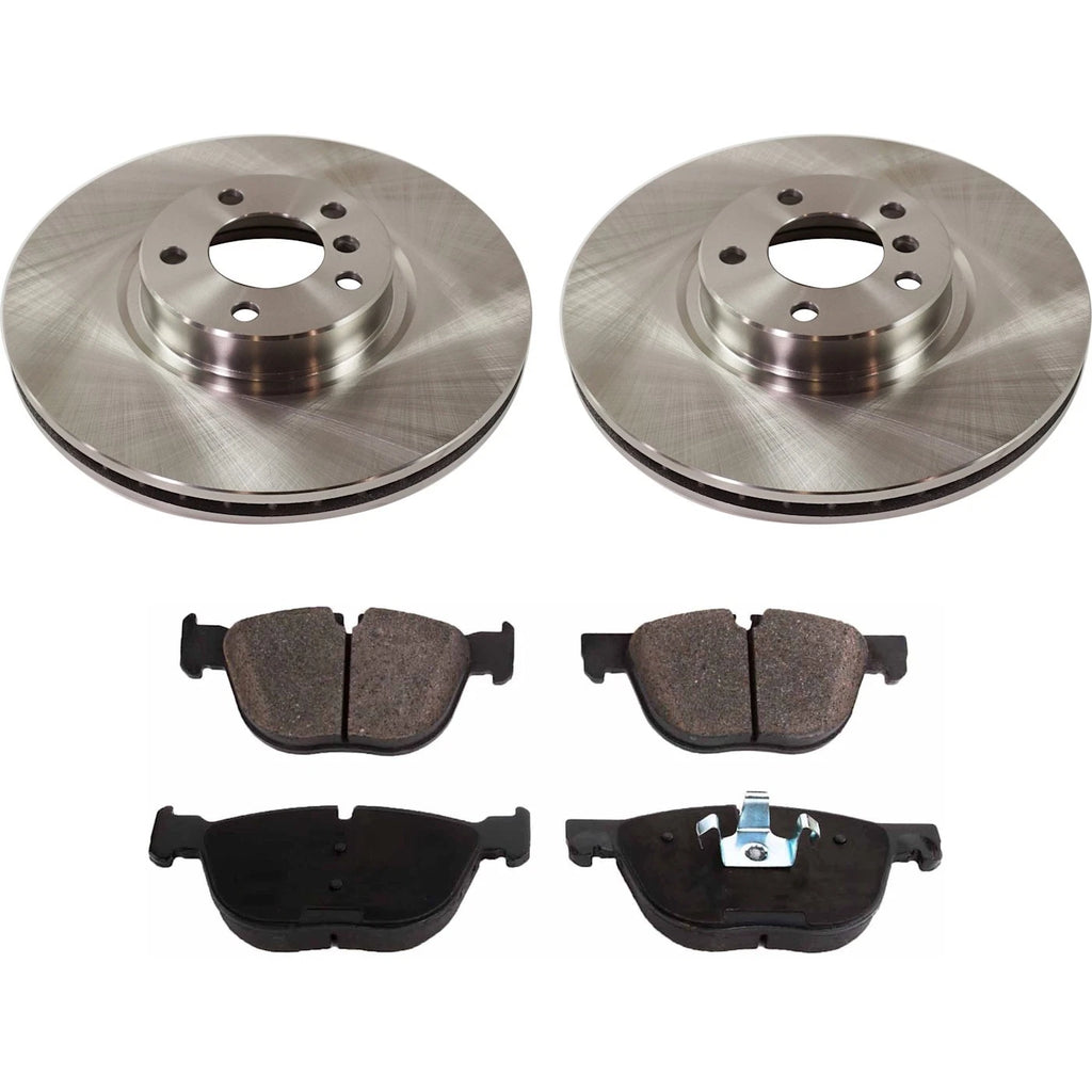 Brake Disc Rotors and Pads Kit for BMW X5 (2012–2018)
