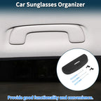 Sunglasses Case for Audi Q3 (2013–2021) Eyeglasses Holder Storage Box Black