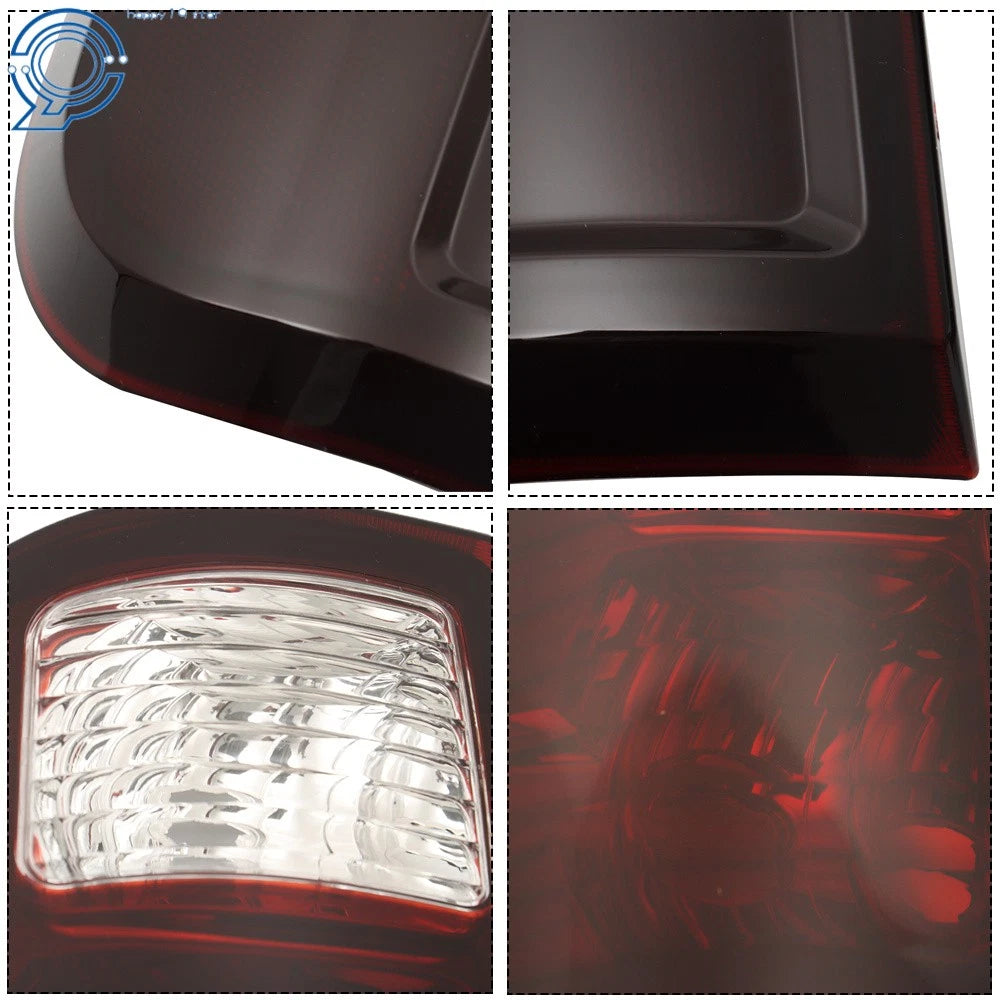 Set of 2 Smoke Tail Lights for Ford F-250 F-350 F-450 F-550 (2008–2016)