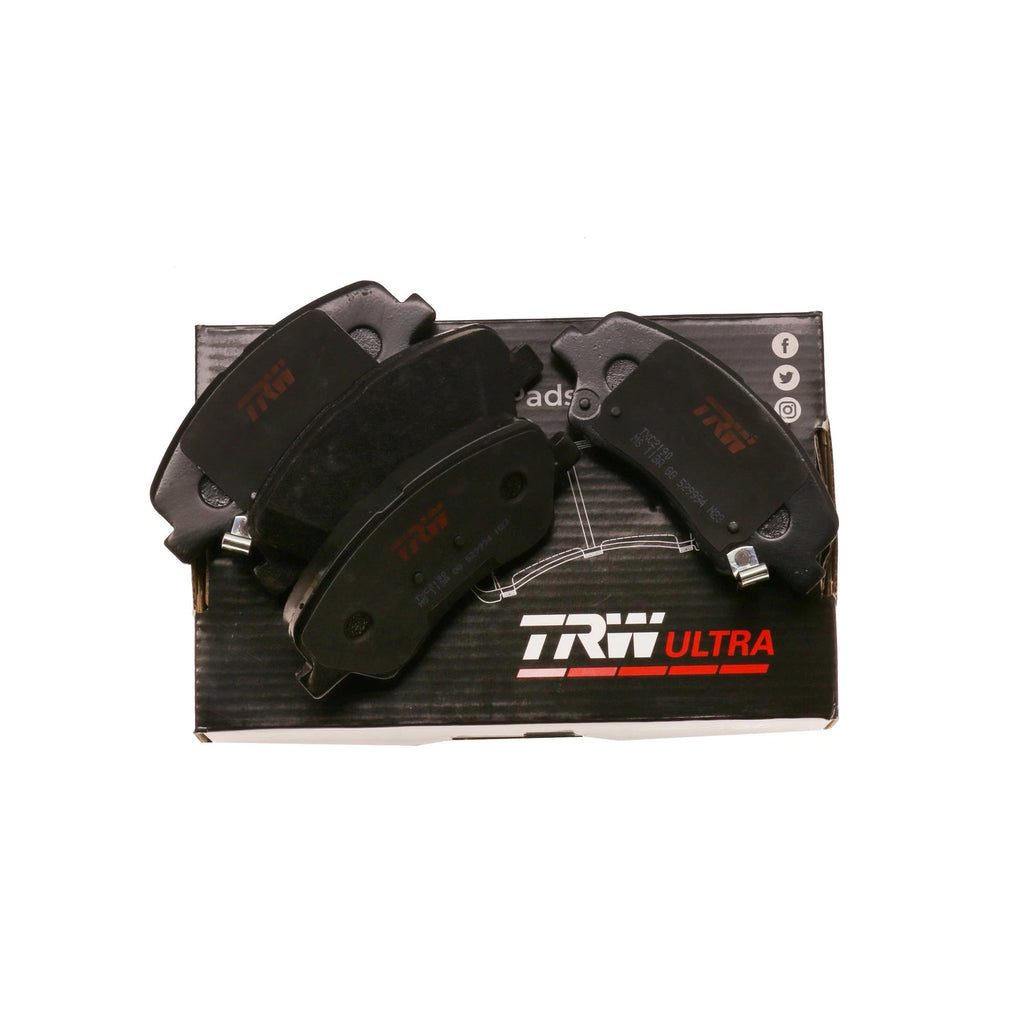 Set of 4 Disc Brake Pads for Kia Rio (2018–2023)