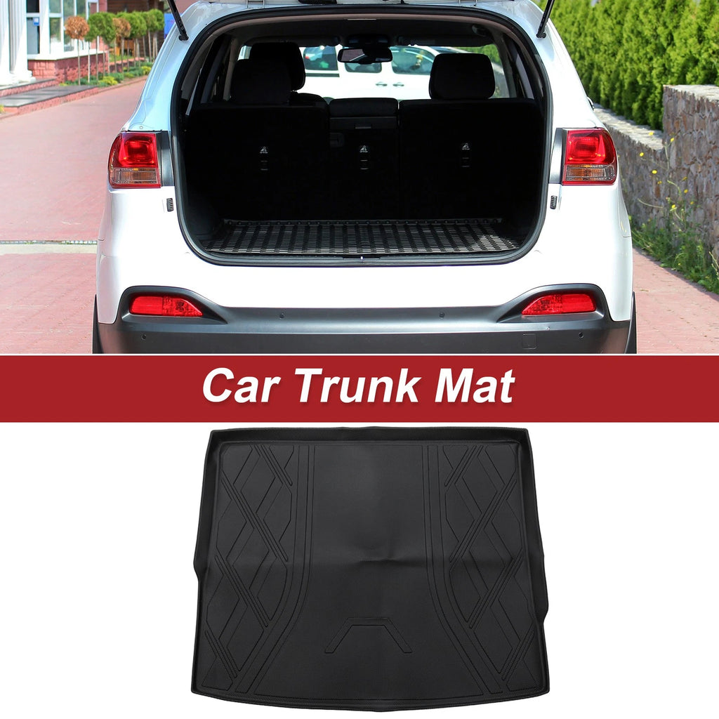 Cargo Liner Rear Trunk Mat for Audi Q3 (2019–2023) TPE Diamond Pattern